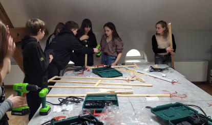 Współpraca uczniów Szkoły Podstawowej nr 1 