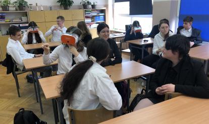 Mobilne Laboratoria Przyszłości w Szkole Podstawowej im. Jana Pawła II w Redle