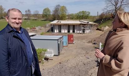 Prace na stadionie miejskim