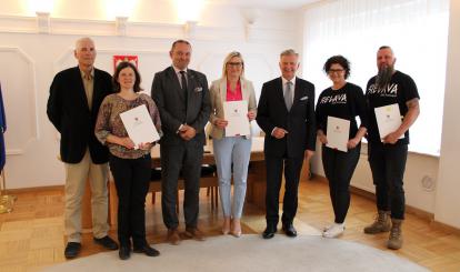 Podpisanie umów w ramach otwartego konkursu na wsparcie realizacji zadań publicznych Województwa Zachodniopomorskiego z zakresu kultury, sztuki, ochrony dóbr kultury i dziedzictwa narodowego w roku 2023 r. z organizacjami działającymi na terenie Gminy Połczyn-Zdrój