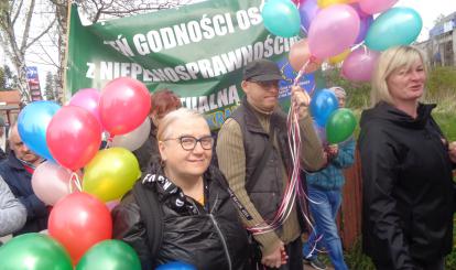 Uczestnicy Marszu Godności