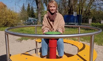 Plac zabaw u zbiegu ulic Reymonta i Słonecznej 