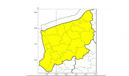 OSTRZEŻENIE METEOROLOGICZNE 21-22.05.2023