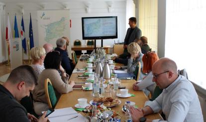 Spotkanie dotyczące II etapu wdrażania koncepcji tras rowerowych szlakiem Zwiniętych Torów