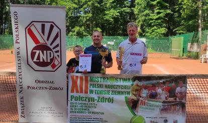I etap Mistrzostw Polski Nauczycieli w tenisie ziemnym zakończony