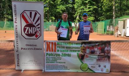 I etap Mistrzostw Polski Nauczycieli w tenisie ziemnym zakończony