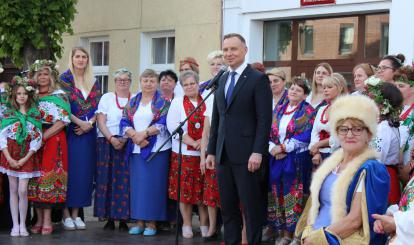 Prezydent RP odwiedził Połczyn-Zdrój