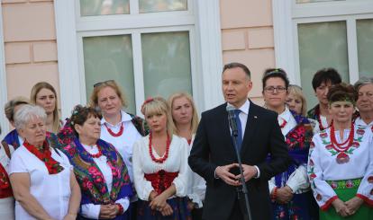 Prezydent RP odwiedził Połczyn-Zdrój