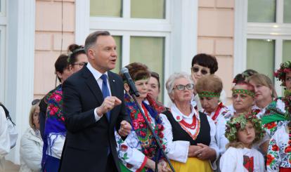 Prezydent RP odwiedził Połczyn-Zdrój