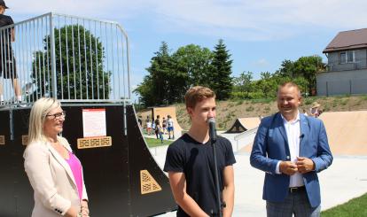 Uroczyste otwarcie skateparku