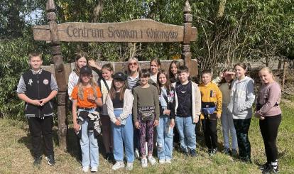Odwiedziny w Centrum Słowian i Wikingów