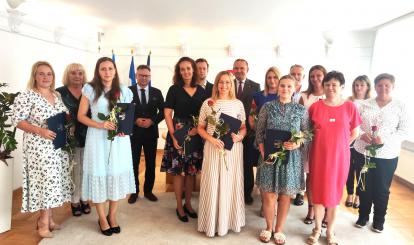 Spotkanie w Ratuszu i wręczenie aktów nadania stopnia nauczyciela mianowanego przez Burmistrza Połczyna-Zdroju