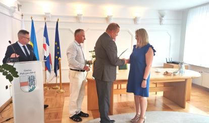 Spotkanie w Ratuszu i wręczenie aktów nadania stopnia nauczyciela mianowanego przez Burmistrza Połczyna-Zdroju