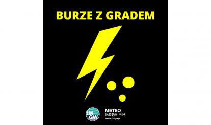 OSTRZEŻENIE METEOROLOGICZNE 25.08.2023- 27.08.2023