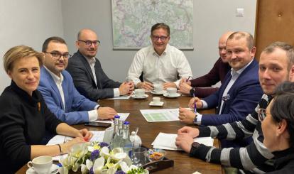 Spotkanie w sprawie warunków podpisania umowy na modernizację oświetlenia