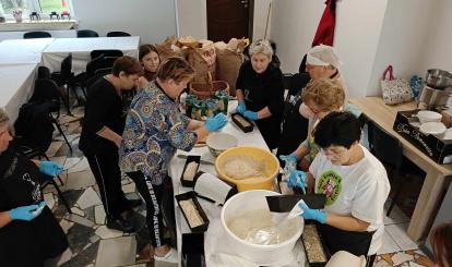 Warsztaty pieczenia chleba w Kołaczu