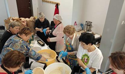 Warsztaty pieczenia chleba w Kołaczu