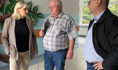 Odebranie robót budowlanych w zakresie wymiany pokrycia dachowego nad dwoma wejściami do budynku Zespołu Szkolno-Przedszkolnego z Oddziałami Integracyjnymi w Połczynie-Zdroju