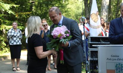 Podziękowania dla Bożeny Łukomskiej