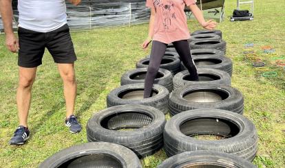 Dzień Sportu w Niepublicznej Szkole Podstawowej z Oddziałami Przedszkolnymi w Toporzyku