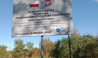 Odbiór inwestycji na ulicy Kolejowej