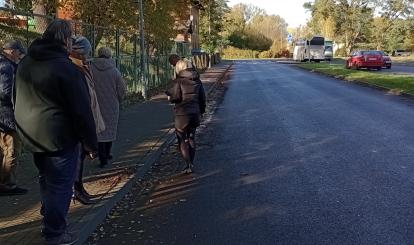 Odbiór inwestycji na ulicy Kolejowej