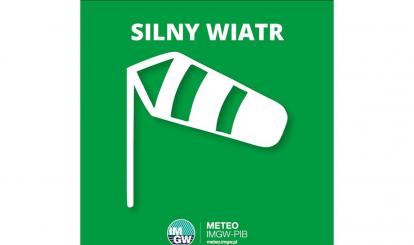 OSTRZEŻENIE METEOROLOGICZNE 12.10-16.10.2023 R. MOŻLIWY SILNY WIATR