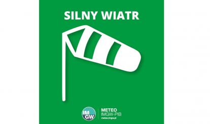 OSTRZEŻENIE METEOROLOGICZNE 19-20.10.2023 R. MOŻLIWY SILNY WIATR