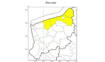 OSTRZEŻENIE METEOROLOGICZNE 12.10-16.10.2023 R. MOŻLIWY SILNY WIATR