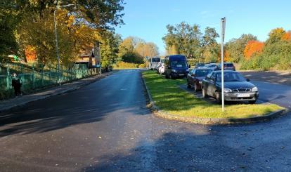 Odbiór inwestycji na ulicy Kolejowej