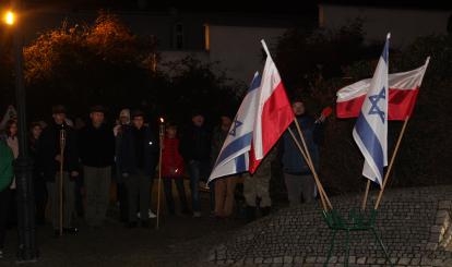 Uroczyste odsłonięcie pamiątkowej tablicy poświęconej Leo Levy’emu