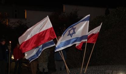 Uroczyste odsłonięcie pamiątkowej tablicy poświęconej Leo Levy’emu