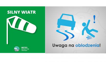 OSTRZEŻENIE METEOROLOGICZNE 24-26 LISTOPADA 2023 R.