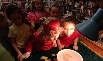 Andrzejki w Klubie Młodego Czytelnika oraz placówkach terenowych CK 