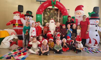 MIKOŁAJKI W PRZEDSZKOLU SAMORZĄDOWYM NR1 IM. KUBUSIA PUCHATKA