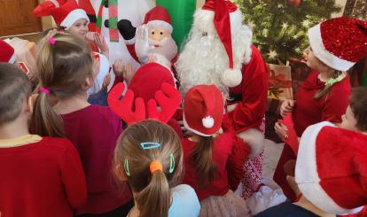 MIKOŁAJKI W PRZEDSZKOLU SAMORZĄDOWYM NR1 IM. KUBUSIA PUCHATKA