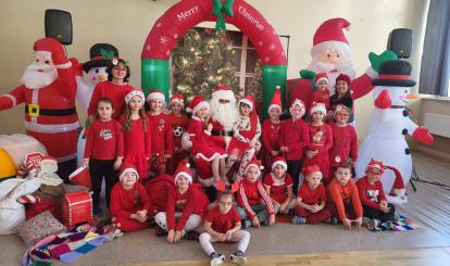 MIKOŁAJKI W PRZEDSZKOLU SAMORZĄDOWYM NR1 IM. KUBUSIA PUCHATKA