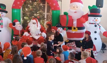 MIKOŁAJKI W PRZEDSZKOLU SAMORZĄDOWYM NR1 IM. KUBUSIA PUCHATKA