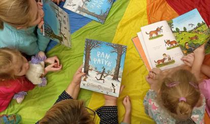 Noworoczne zajęcia w Klubie Młodego Czytelnika