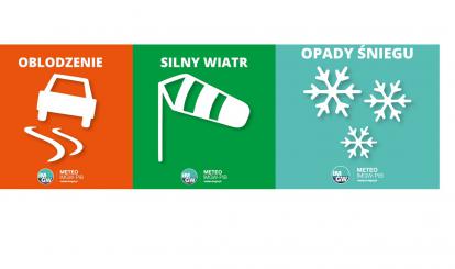OSTRZEŻENIE METEOROLOGICZNE 19.01-23.01.2024 R.