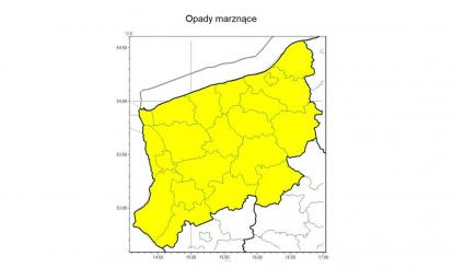 OSTRZEŻENIA METEOROLOGICZNE 12.01.-15.01.2024 R.