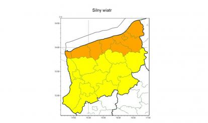 OSTRZEŻENIE METEOROLOGICZNE 22-24.01.2024 R.