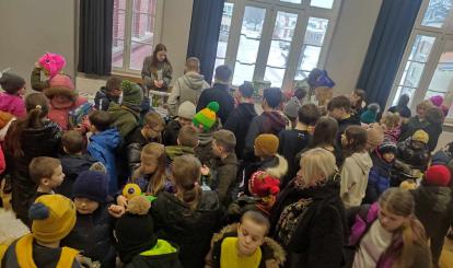 32. finał WOŚP w Szkole Podstawowej nr 1 im. Adama Mickiewicza w Połczynie-Zdroju