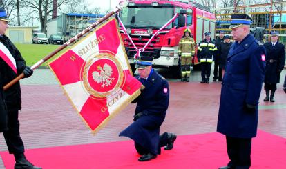 Zdanie i powierzenie obowiązków Komendanta Powiatowego PSP w Świdwinie