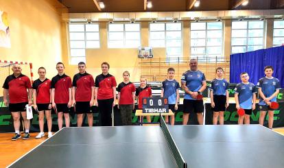 MECZ V LIGI W TENISIE STOŁOWYM w POŁCZYNIE-ZDROJU