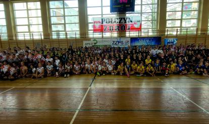 Liga Wojewódzka Minisiatkówki ZZPS Kinder Joy of Moving - kategoria "Dwójki" dziewcząt