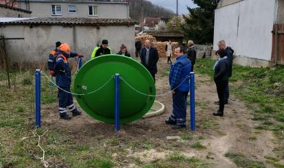 Odbiór zadań związanych w realizacją ogromnej inwestycji pn. „Budowa i modernizacja infrastruktury kanalizacyjnej na terenach popegeerowskich w miejscowości poza aglomeracją Połczyn-Zdrój” w Popielewie