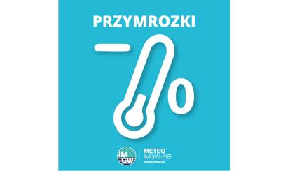 OSTRZEŻENIE METEOROLOGICZNE 20-22.04.2024 R.