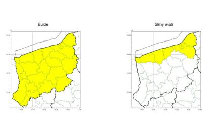 OSTRZEŻENIE METEOROLOGICZNE 15.04- 19.04.2024 R.