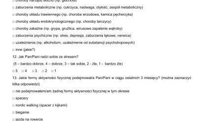 Ocena potrzeb zdrowotnych i oczekiwań w zakresie zdrowia publicznego mieszkańców gminy Połczyn-Zdrój na potrzeby opracowania „Strategii polityki zdrowotnej dla Gminy Połczyn-Zdrój na lata 2024-2028”